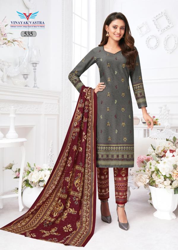 Vinayak Vastra Veer Zaara Vol-5 Cotton Designer Readymade Suit